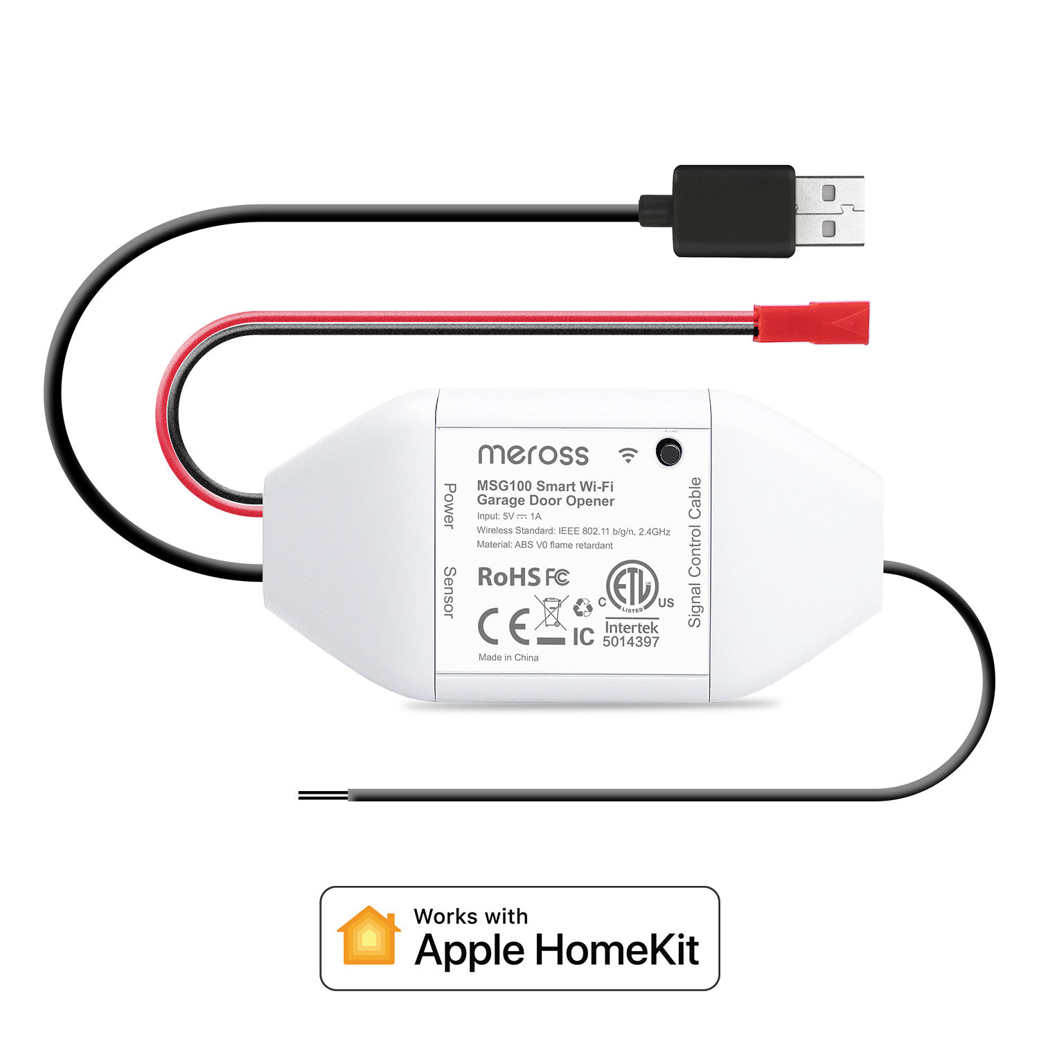 Meross Smart Wi-Fi Garage Door Opener | MSG100HK (EU version)