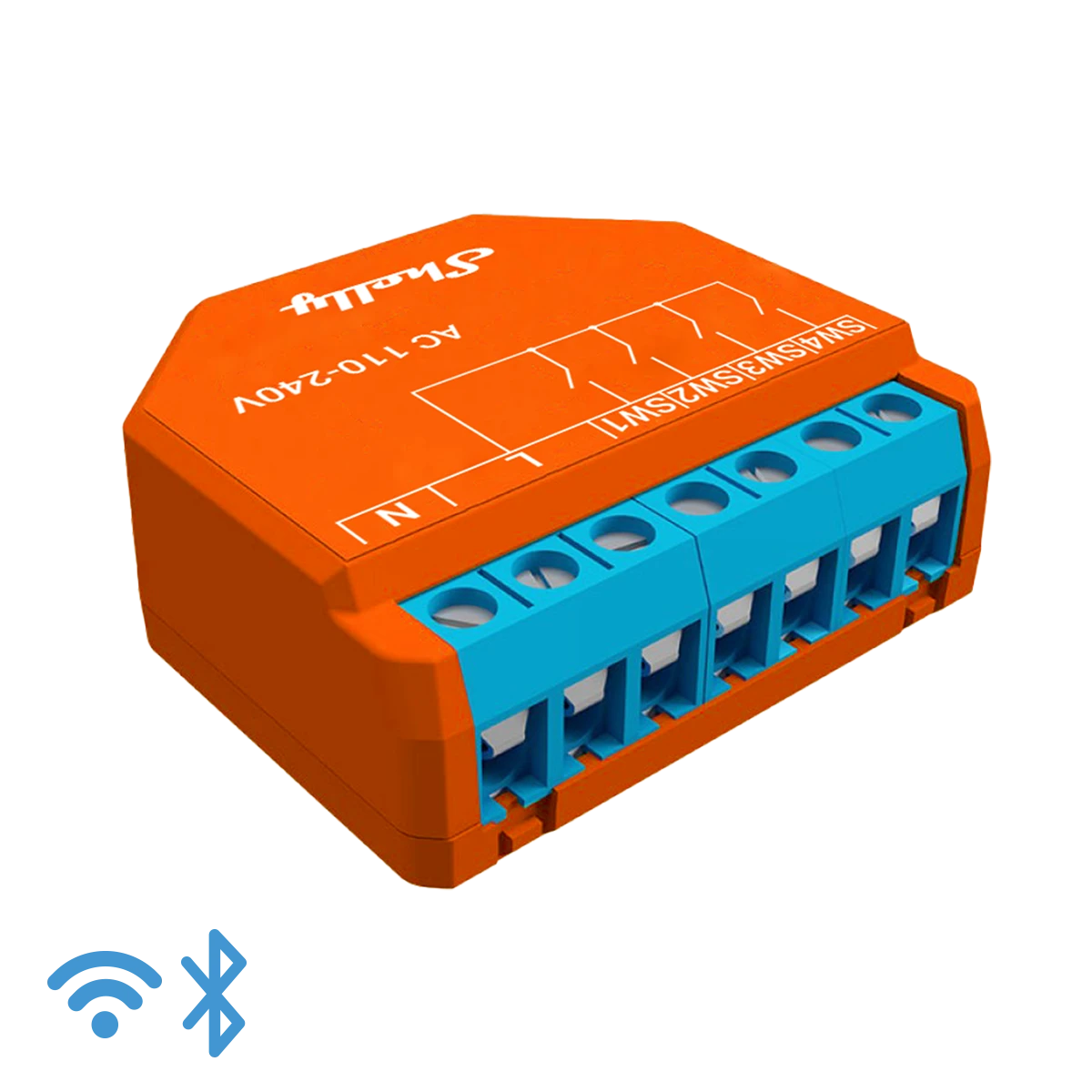 Shelly Plus i4 domotika