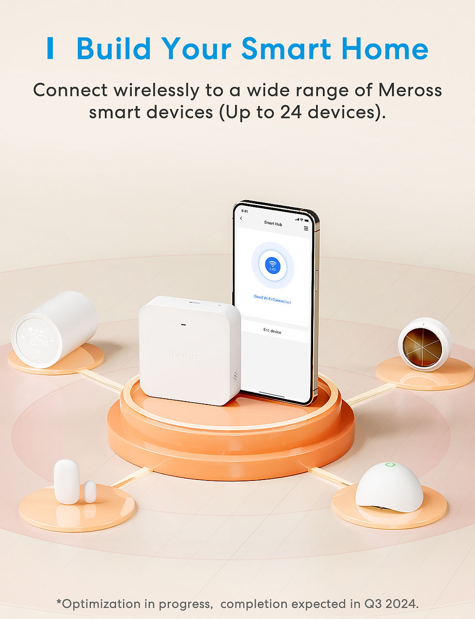 Thumbnail: Meross Smart Wi-Fi Hub MSH400HK Smart Home MK