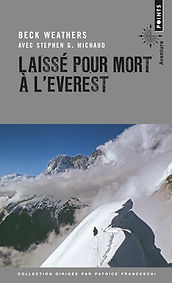 Couverture du livre "Laissé pour mort à l'Everest"