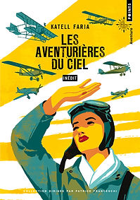 couverture du livre "les aventurières du ciel"