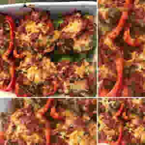 Stuffed Peppers with Mexican Cheese withloverecipes.com gluten free
