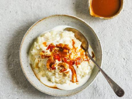 Creamy Caramel Rice Pudding