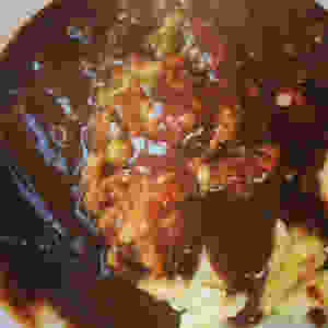 12 Hour Slow Cooked Beef with Fat Free Beef & Onion Gravy served with Fluffy Mash