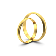 gold-ring-pair-standing-9SG786.png