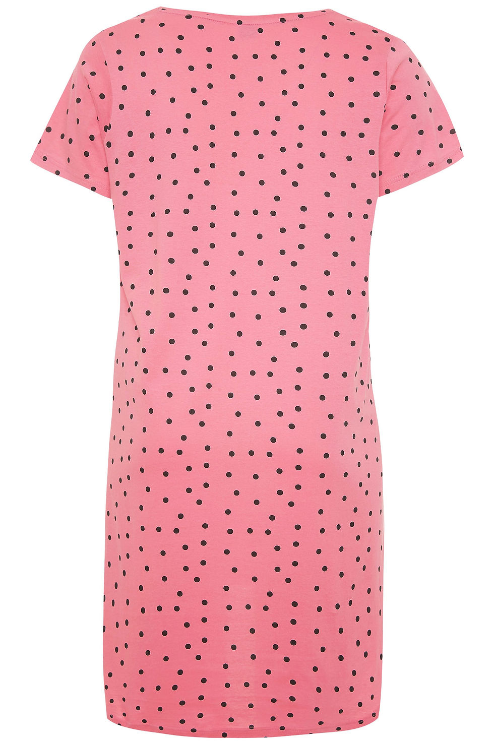 Thumbnail: Pink Polka Dot Slogan Nightdress