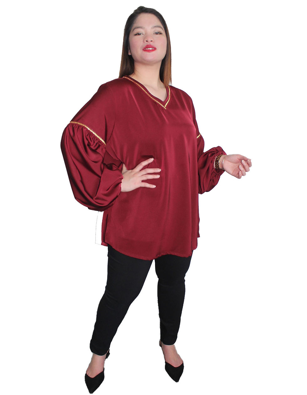 Thumbnail: Norma - Long Sleeve Blouse