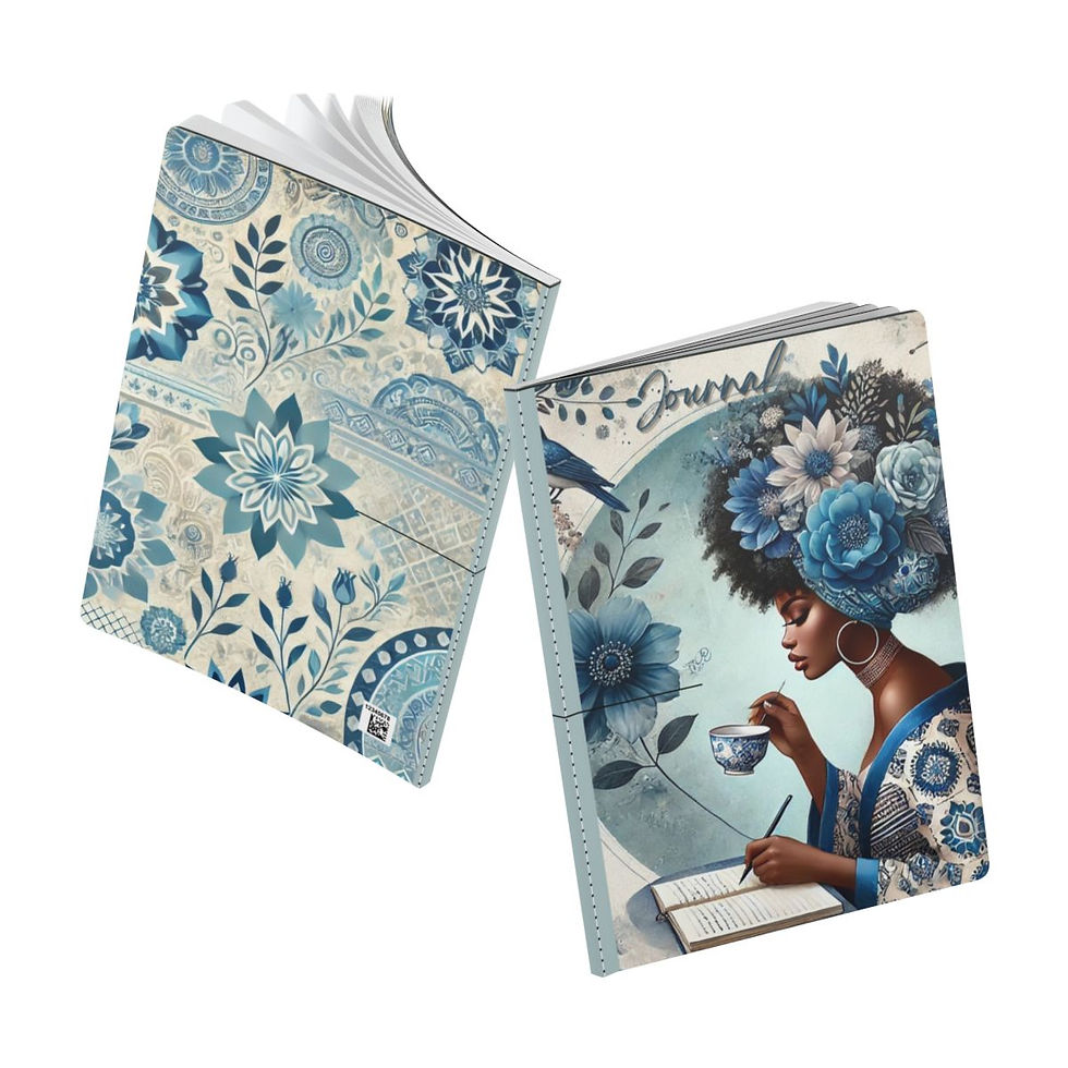 Thumbnail: Quiet Moments Softcover Journal (with Inside Prints)