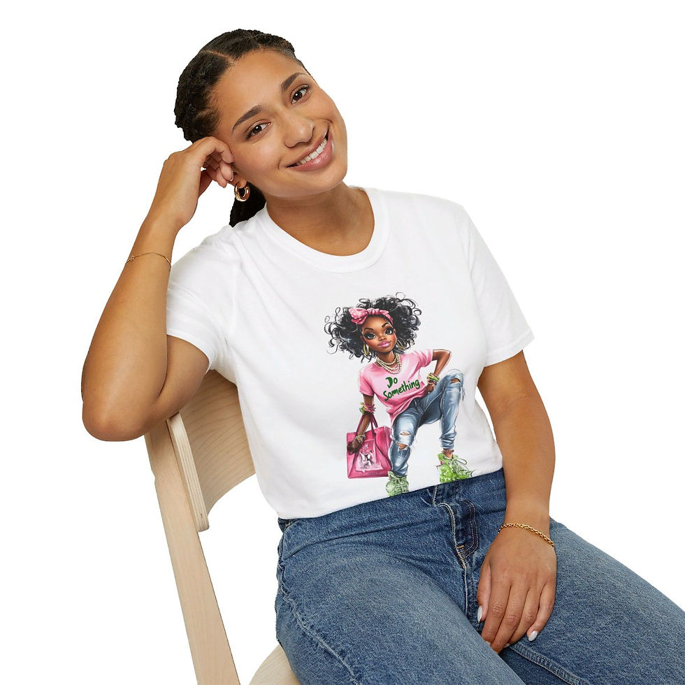 Thumbnail: "Do Something" 24 - Unisex Softstyle T-Shirt