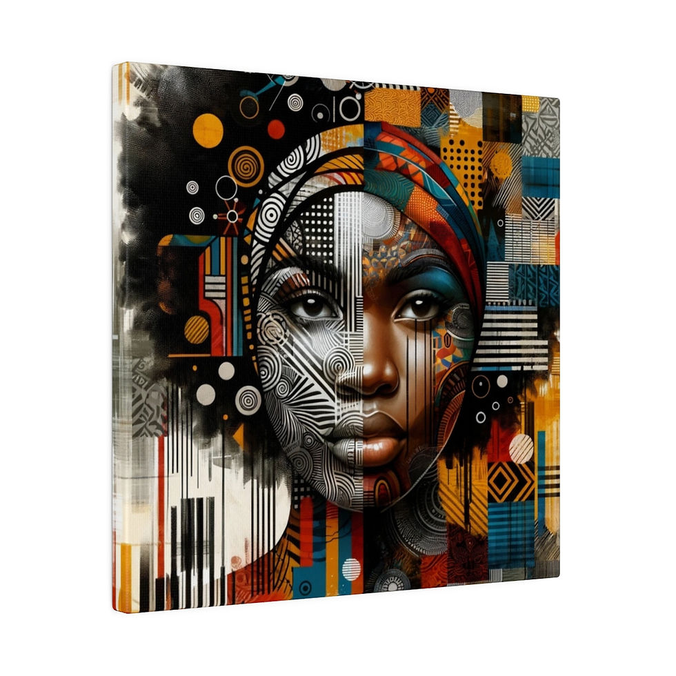 Thumbnail: Cultural Mosiac Matte Canvas (002)