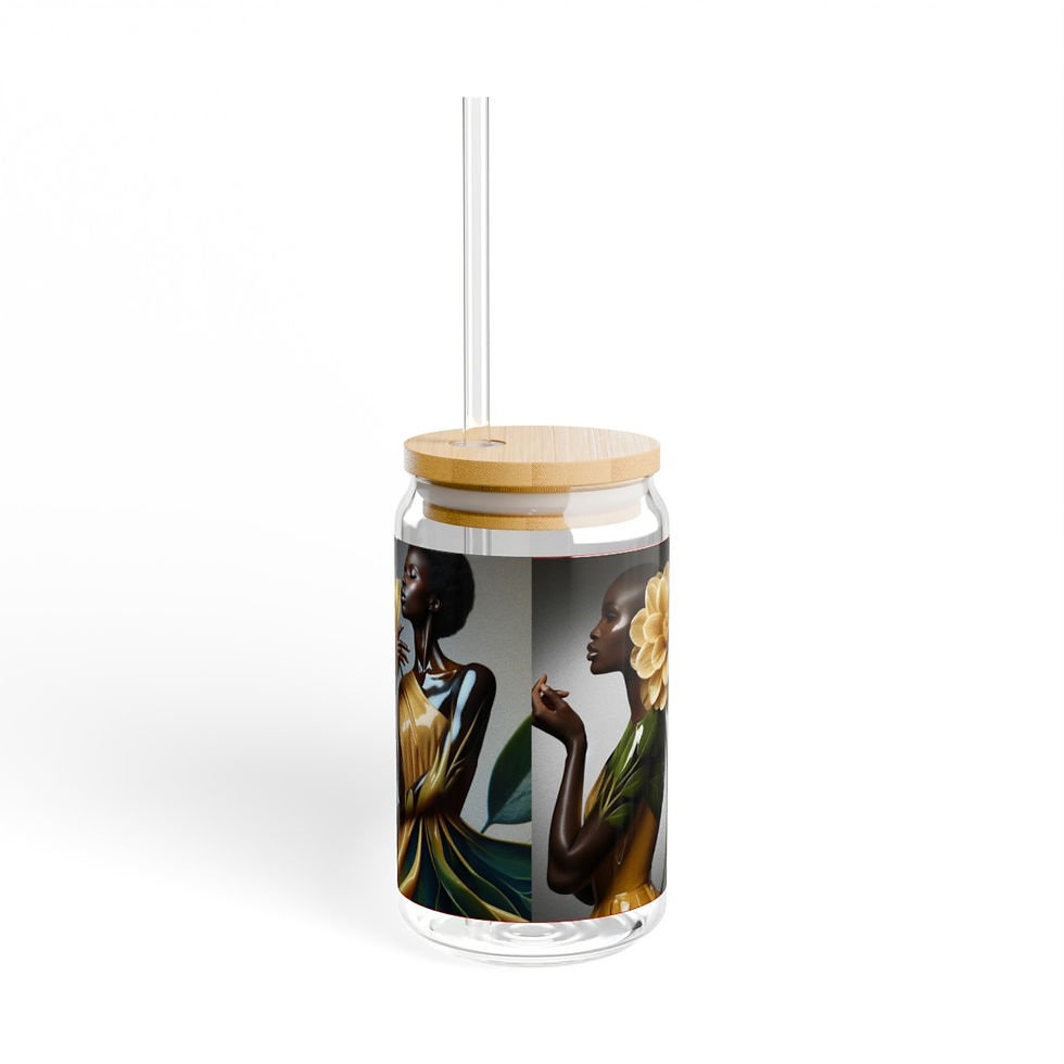 Thumbnail: Blossom Sipper Glass, 16oz