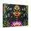 Thumbnail: Ethereal Lotus Matte Canvas (Green/Pink)