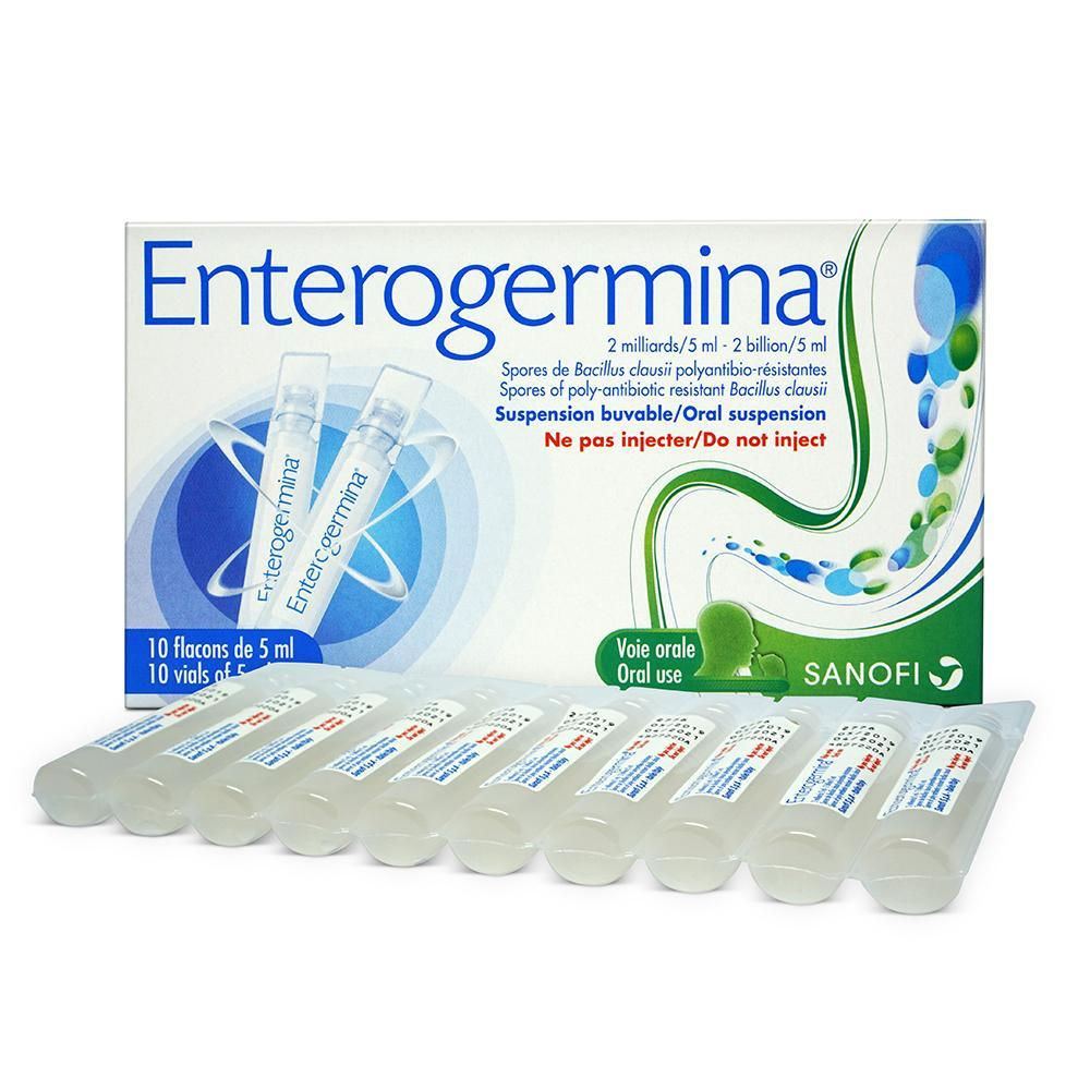 ENTEROGERMINA ORAL SUSPENSION 5ML 10’S