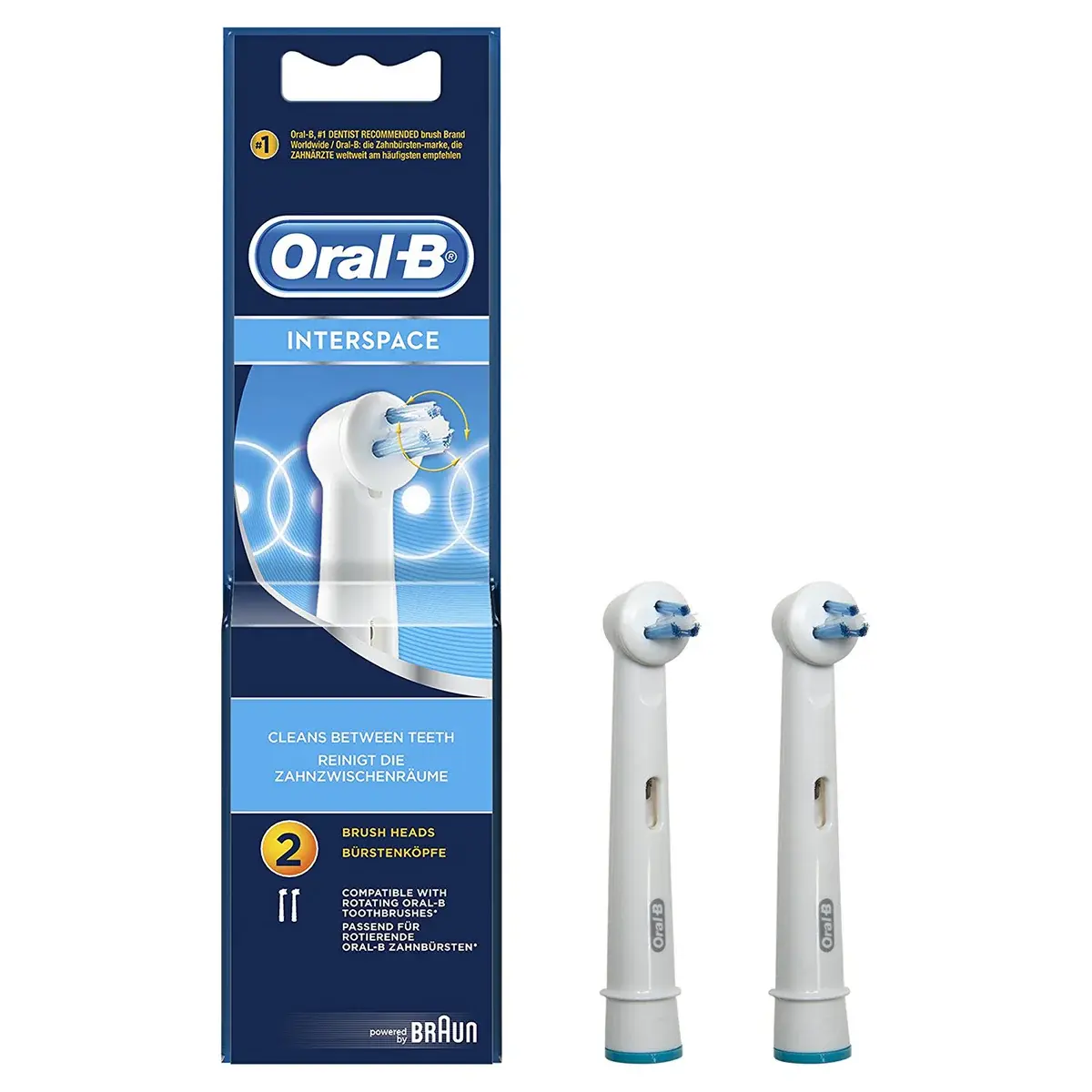 Oral B Interspace Heads 2's