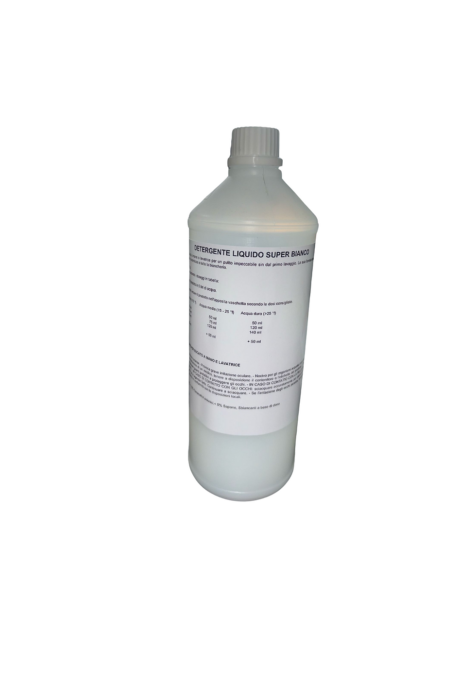 DETERGENTE LIQUIDO SUPER BIANCO