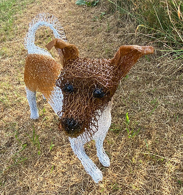 Wire dog commission.