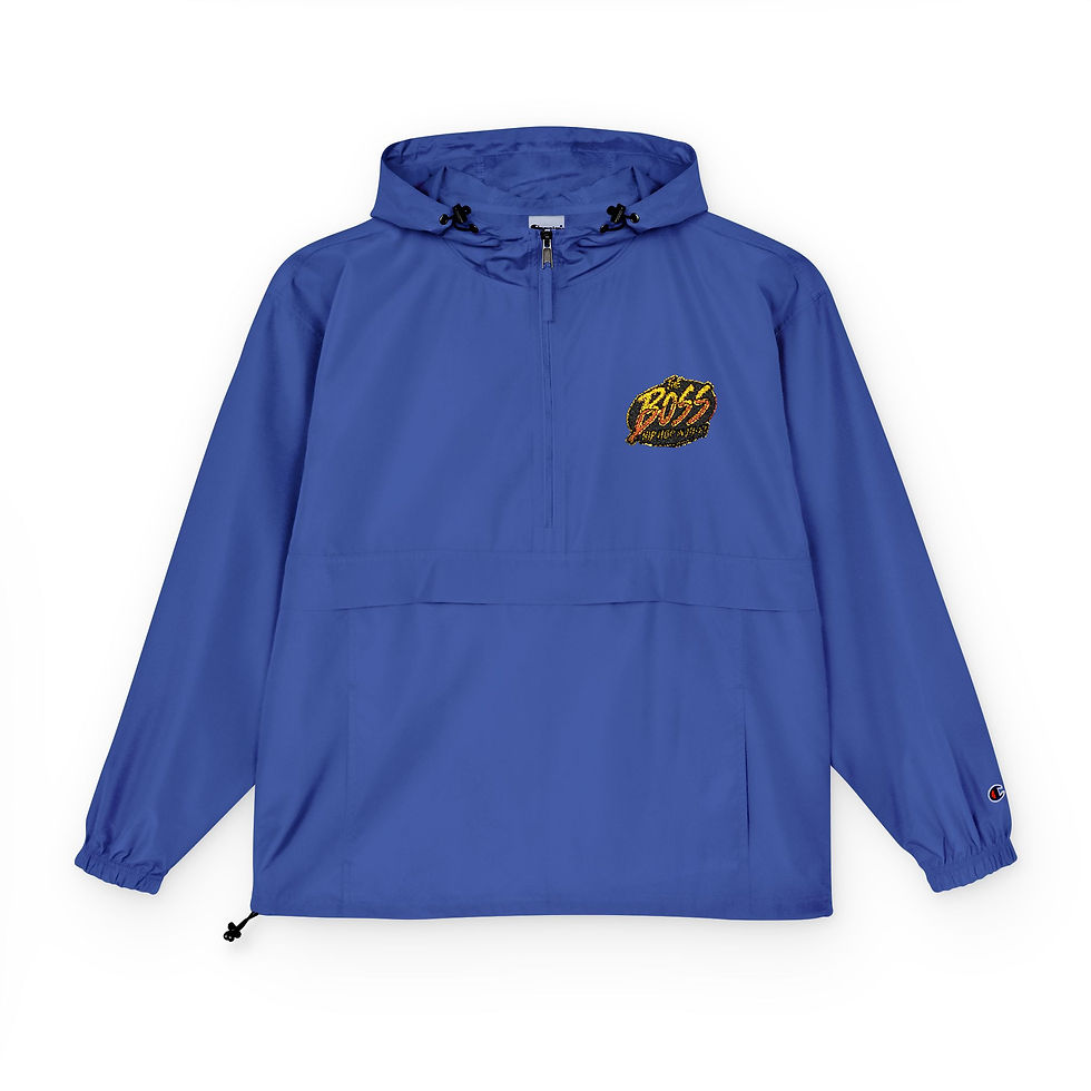 Thumbnail: Champion Unisex Packable Anorak Jacket - Lightweight Weather - 'The Boss'