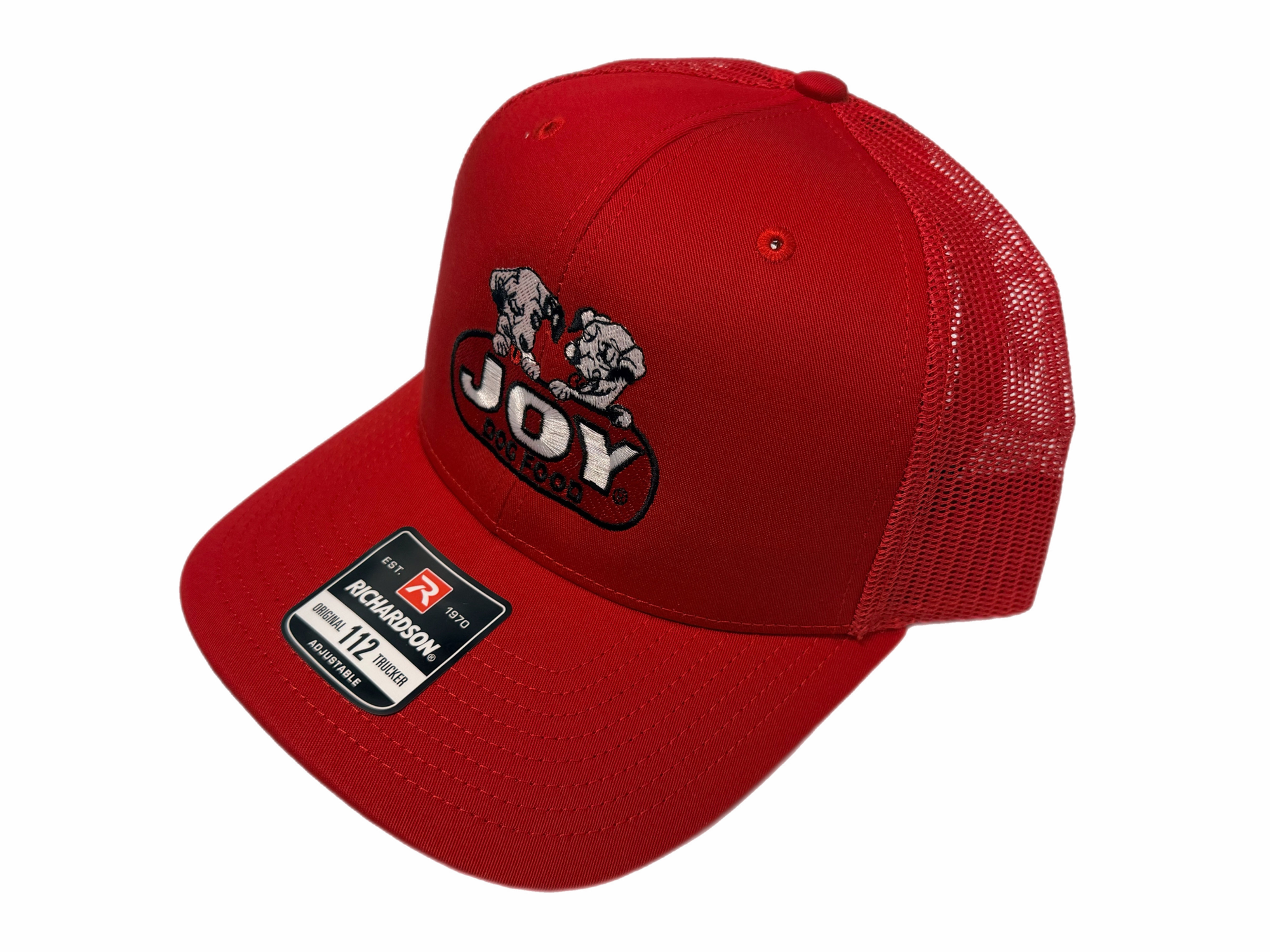 Red on Red  JOY Richardson Trucker Hat