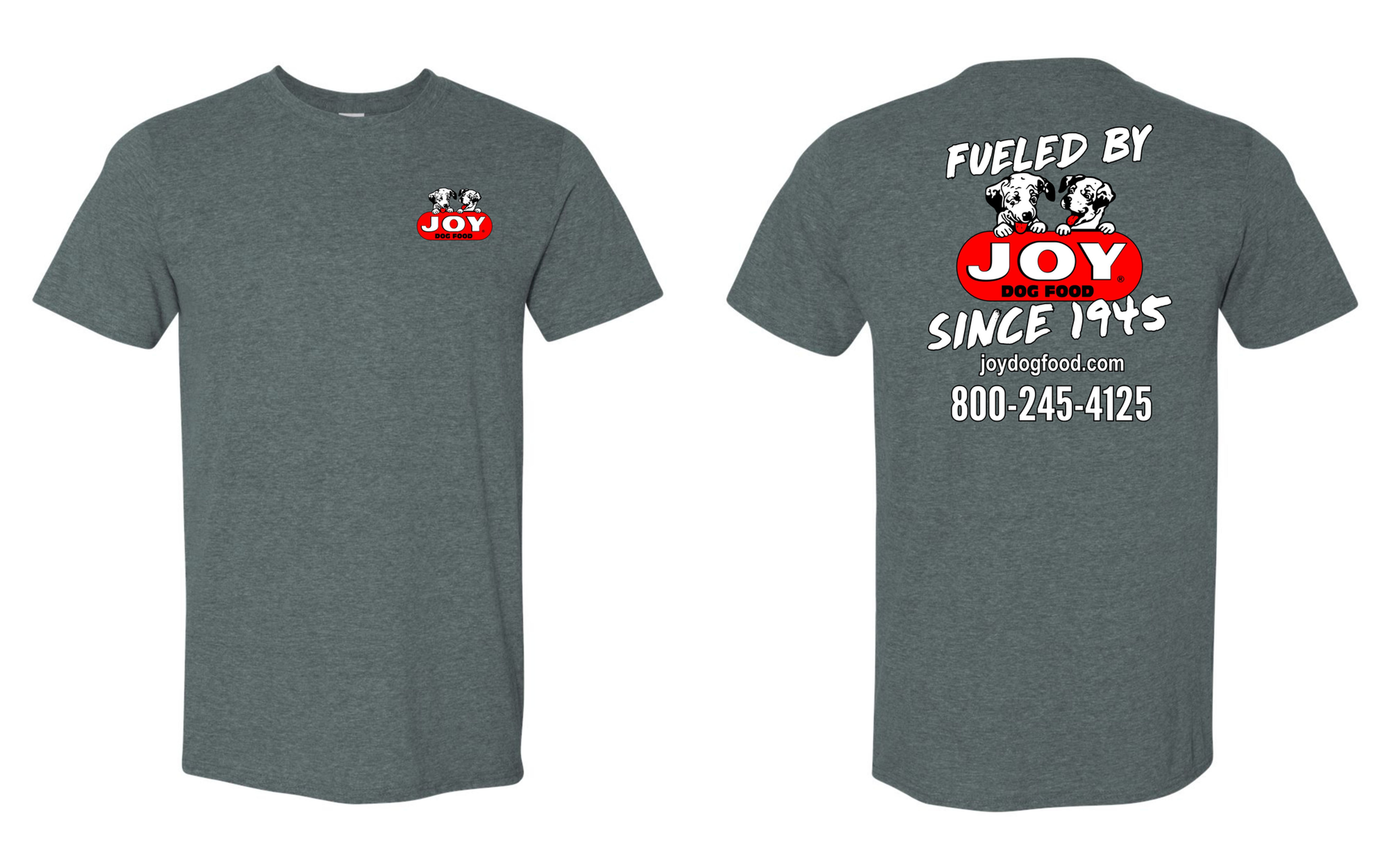 JOY Logo Charcoal Shirt