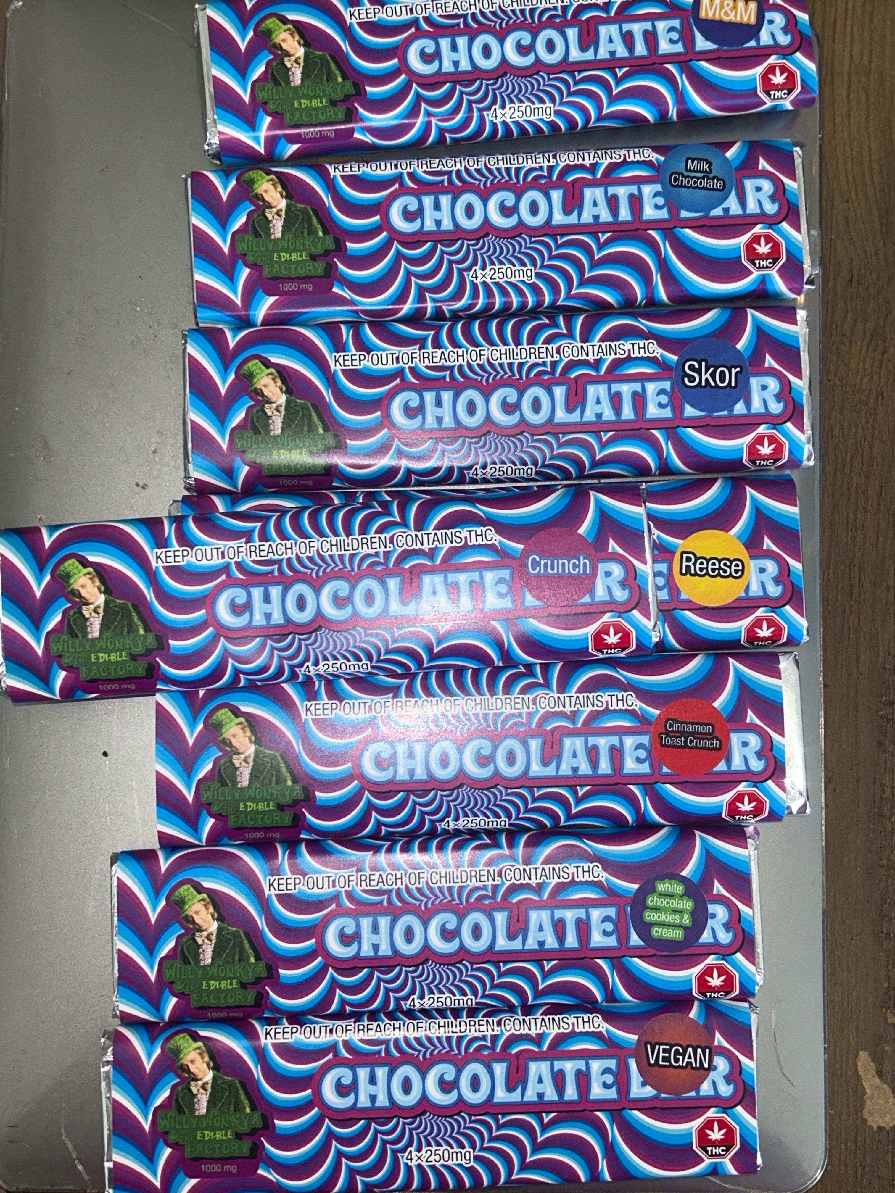 Willy Wonka 1000mg cinnamon toast crunch