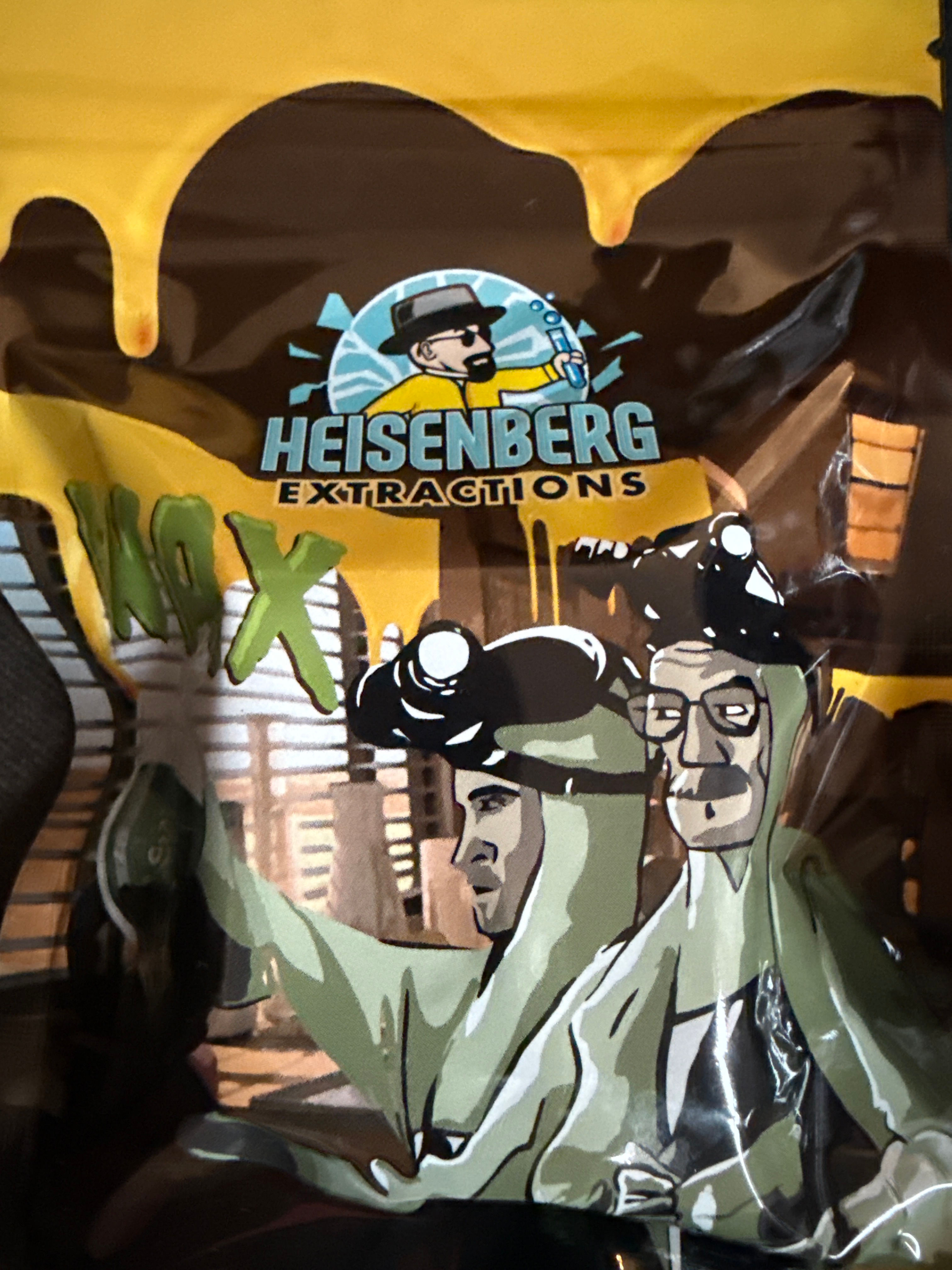 Heisenberg extracts 3 1/2 g Hindu Kush Indica