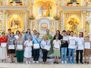 Parish Honors Donors and Benefactors of the Daan sa Bokasyon
