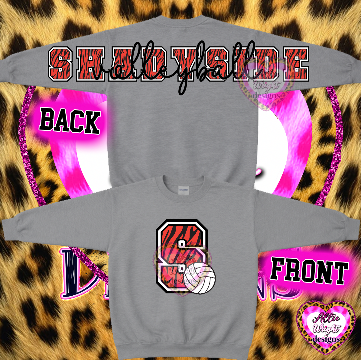 CUSTOM TEAM & SPORT - WING SPAN COLLECTION: CREW, HOODIE OR LONG-SLEEVE