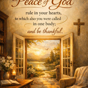 Peace: The Atmosphere of a Filled House