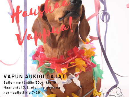 Vapun aukioloajat Kamussa