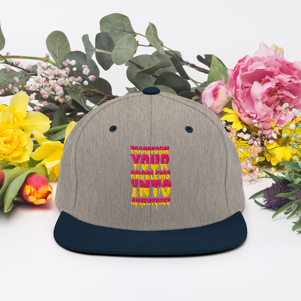 Thumbnail: Transform Your Problems Snapback Hat