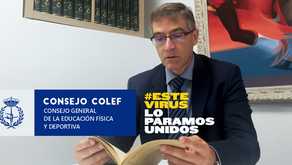 #YoMeMuevoEnCasa, campaña del Consejo COLEF durante el Estado de Alarma