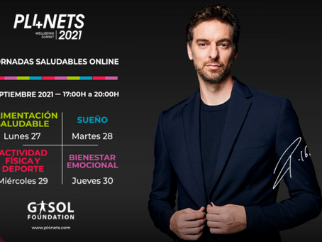 Nos sumamos a PL4NETS, las jornadas solidarias de hábitos saludables de Pau Gasol, ¿y tú?