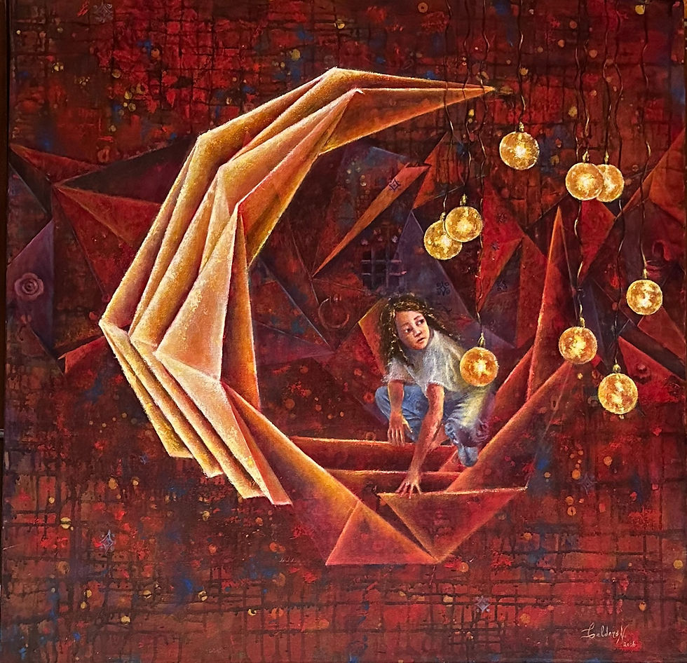 PASEO POR UN HERMOSO MUNDO (OLEO) / A JOURNEY THROUGH A BEAUTIFUL WORLD (OIL)