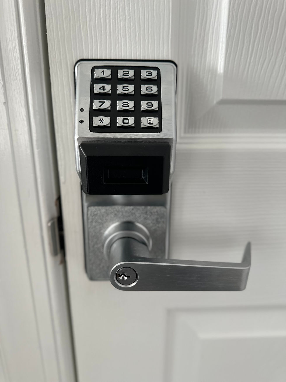 commercial alarm lock