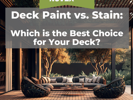 Deck Paint vs. Deck Stain: Which is the Best Choice for Your Deck?