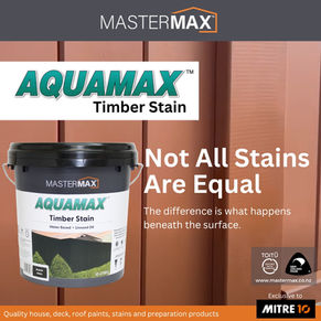 Not all stains are equal. Discover how AQUAMAX's penetrating linseed oil formula helps protect timber from within for a longer-lasting finish.
