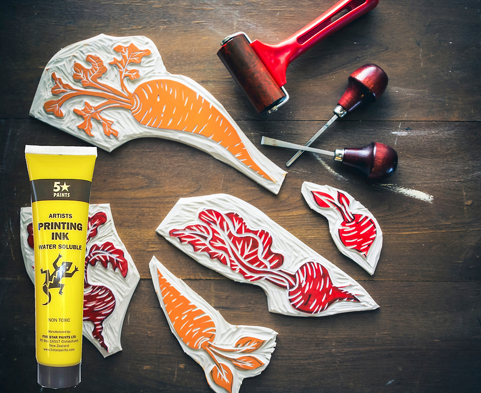 Flint Block Printing Ink oil Based