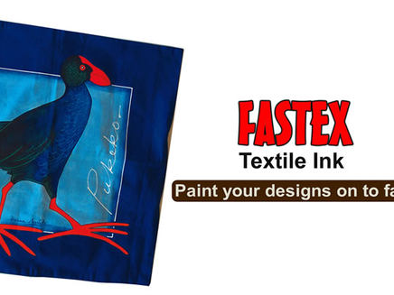 Paint your own designs onto fabrics with FAS Fastex