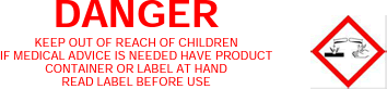 danger not safe for children