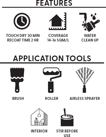 CUBIX Interior Acrylic icons