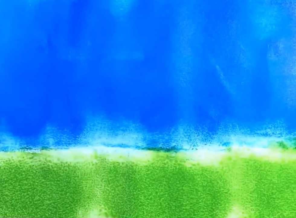 Paint the background first