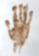 Use a hand print for the brown tree and branches