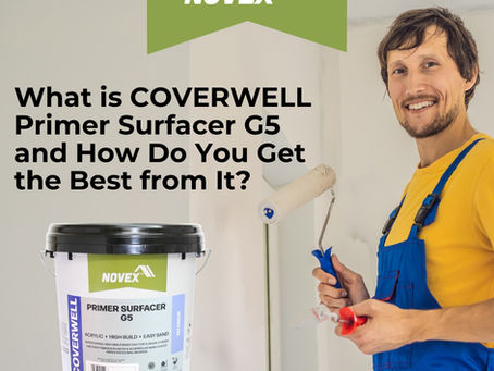 What is COVERWELL Primer Surfacer G5 and How Do You Get the Best from It?