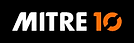 Mitre10 logo image black background