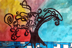 Painting Dye and a marker Lesson Plan with Free PDF Lesson Plan