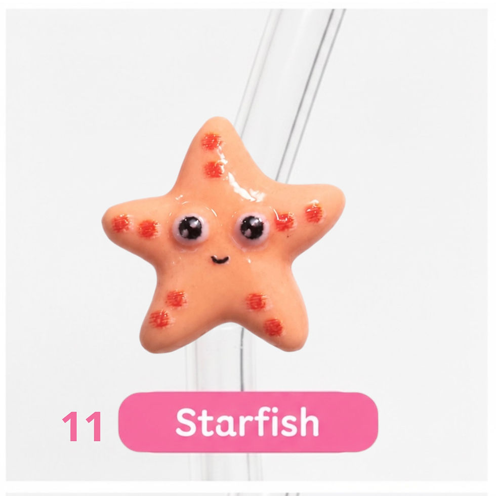 Thumbnail: Kids Hearing Aid Charm – Ocean Friends Tube Charm Accessory 