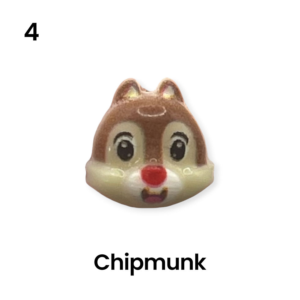 Thumbnail: Hearing Aid Tube Charm-Cartoon Characters 