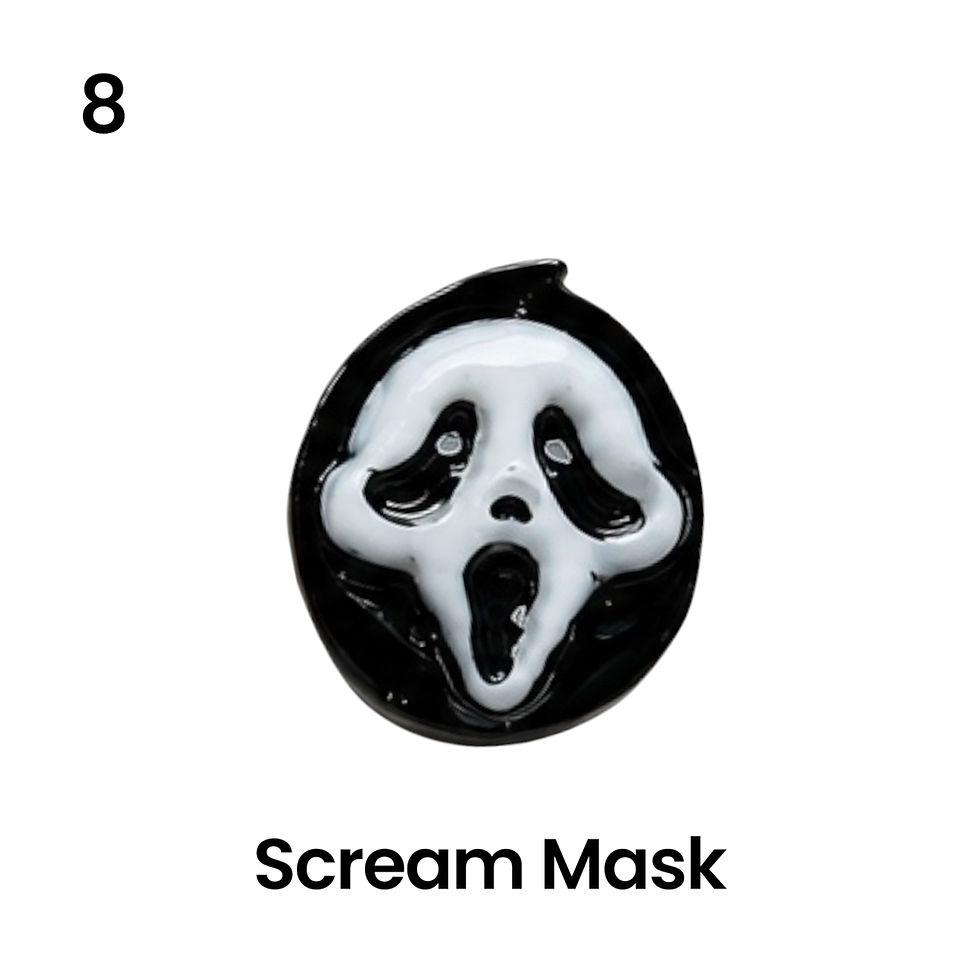 Thumbnail: Hearing Aid Tube Charm-Spooky Horror Characters 