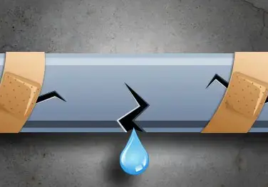 Comment savoir si une canalisation est cassée et fuit ?