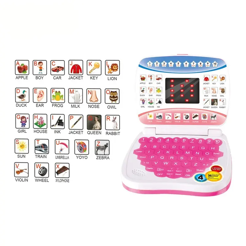 Thumbnail: Kids' Learning Laptop Toy, Ages 3+